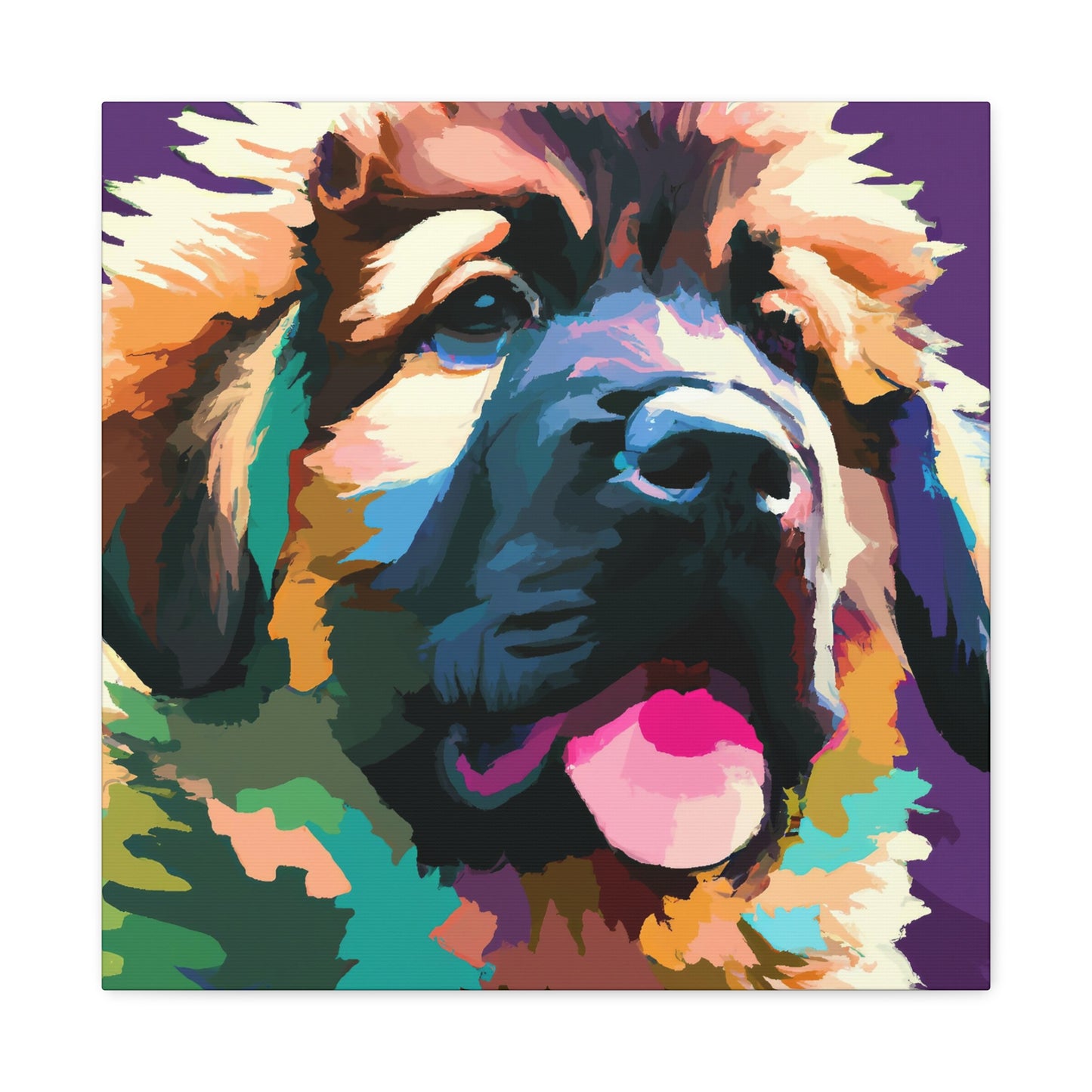 Baroness Aemilia von Preuss - Leonberger - Canvas