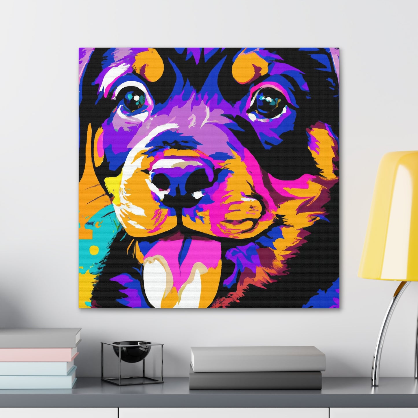 Friedrich von Freyenbeck - Rottweiler - Canvas