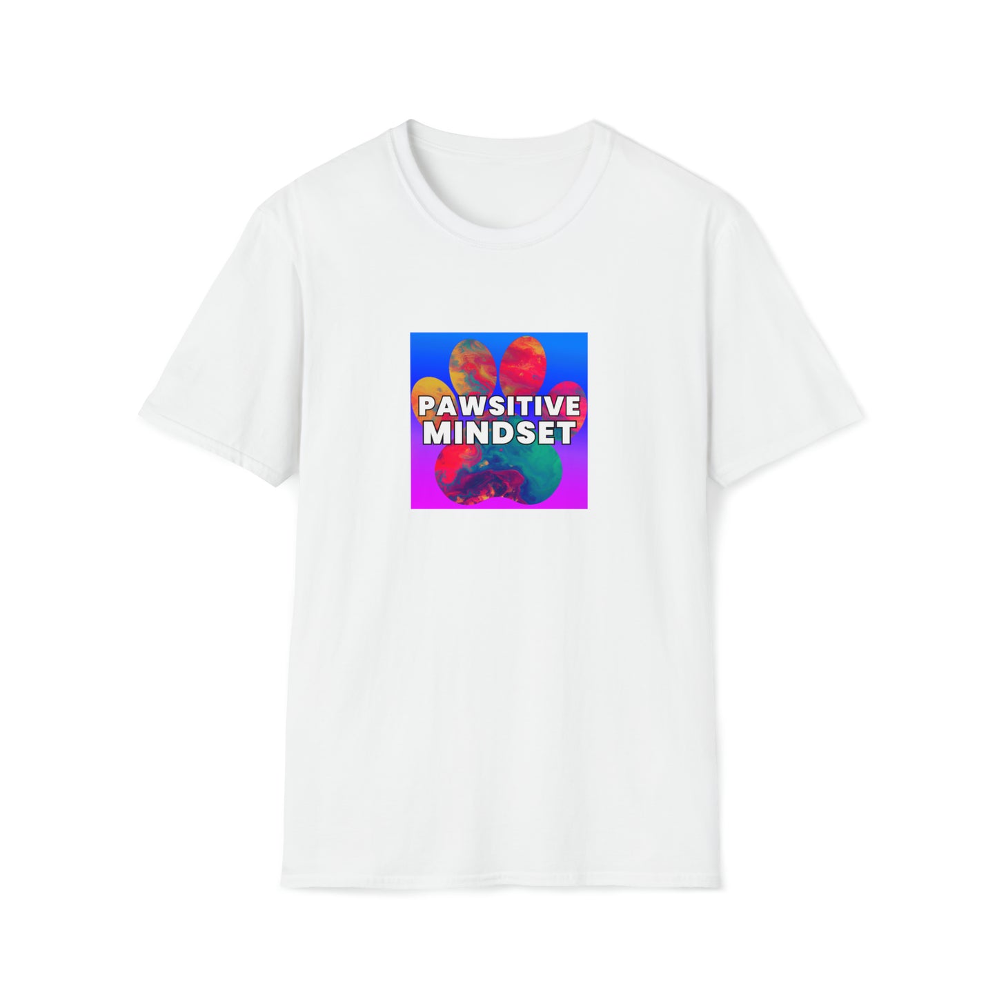 Retro Rags - "Pawsitive Mindset" Unisex Tee