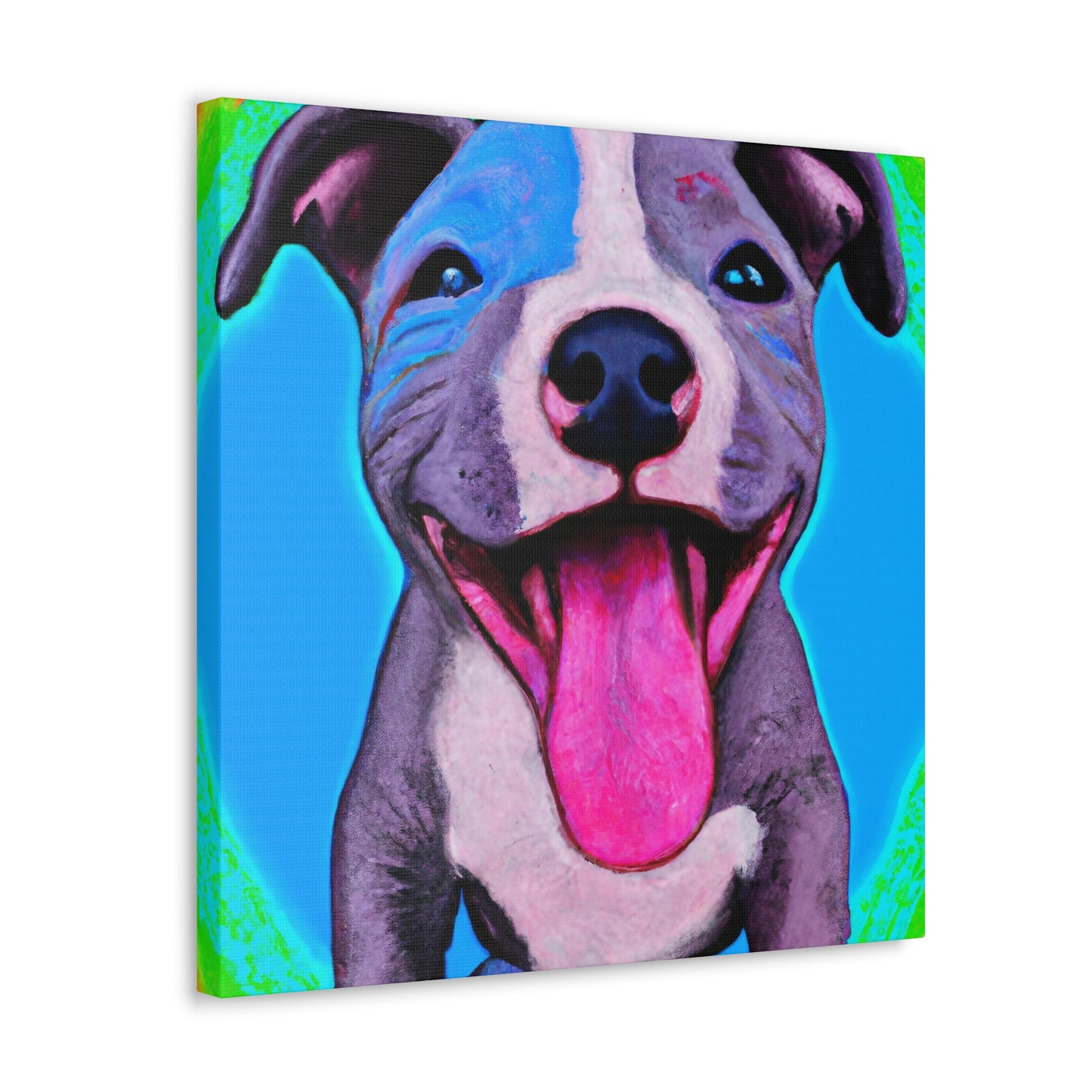 Celestina Elsanna de Veniela - Pitbull Puppy - Canvas