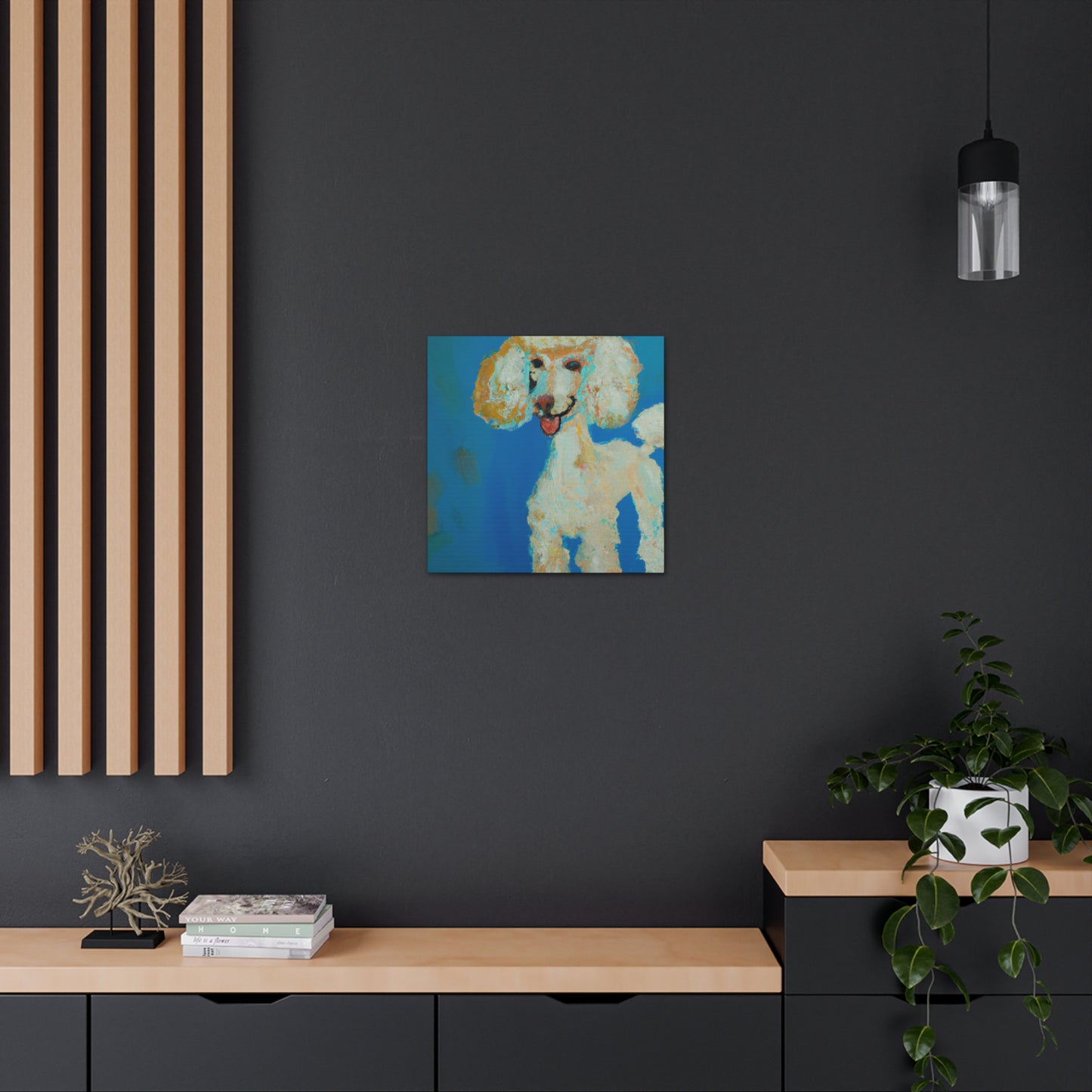 Kingston Talvast - Poodle - Canvas