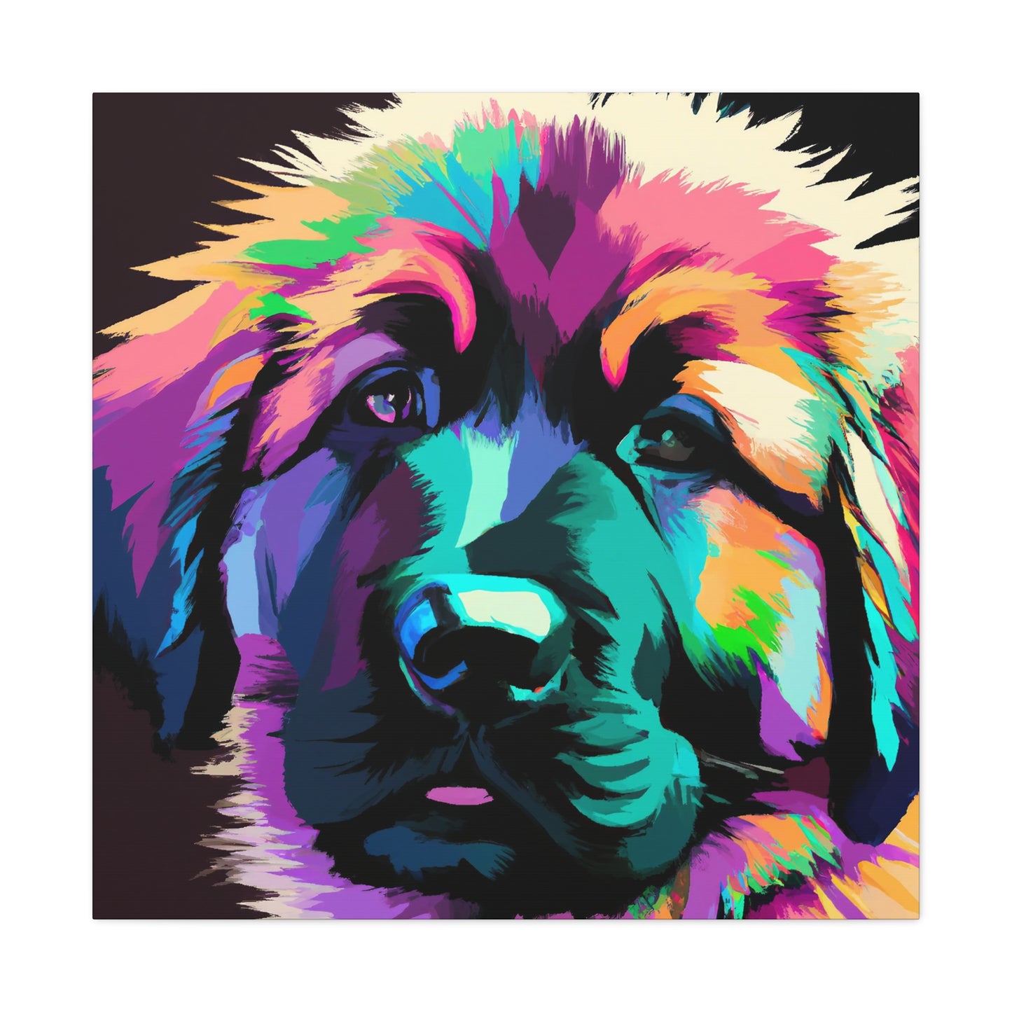 Baroness Estelle von Neumann - Leonberger - Canvas