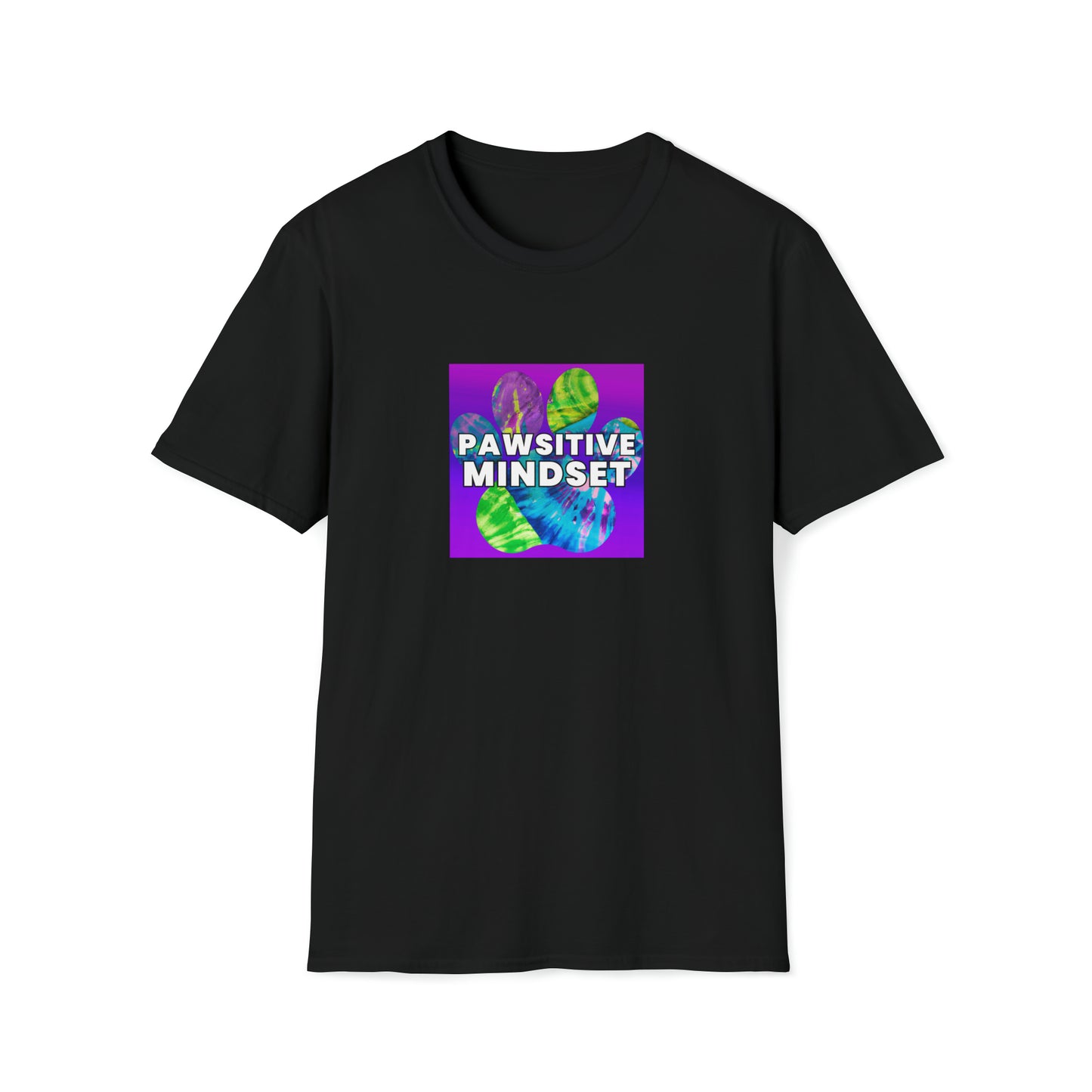 Designs by Nineties Nights - "Pawsitive Mindset" Unisex Tee