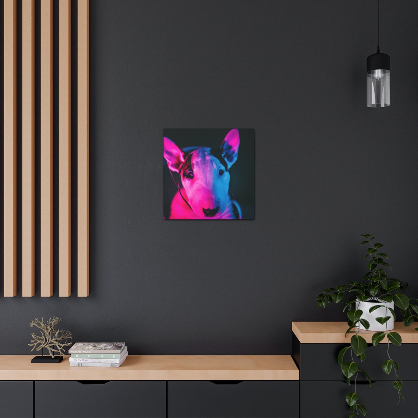 Clarissa Fortescue - Bull Terrier - Canvas