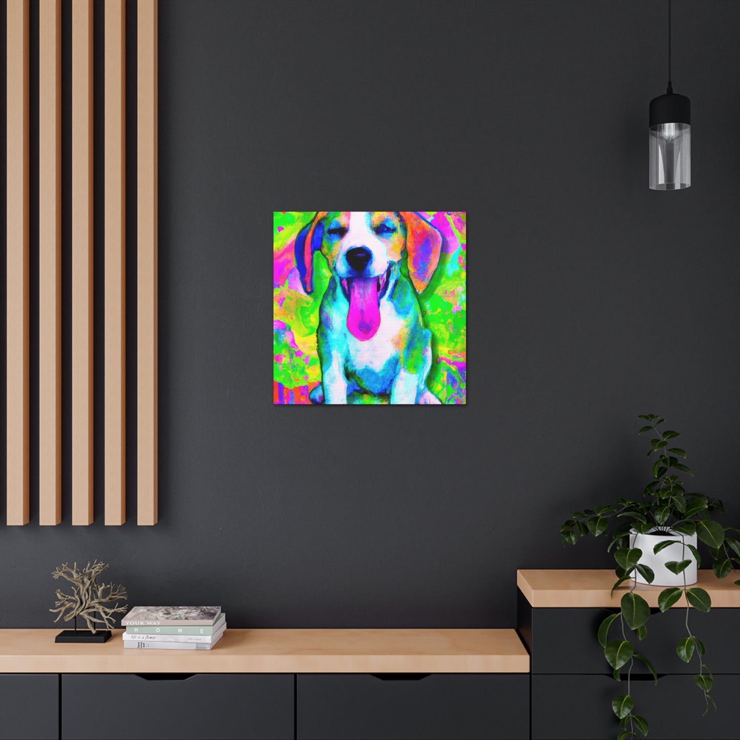 Eldrid de'Medici - Beagle Puppy - Canvas