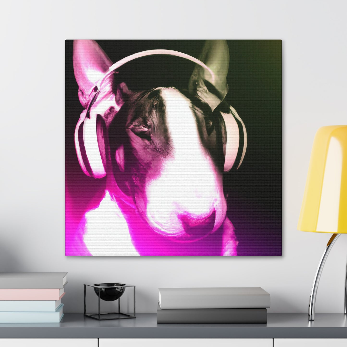 Winifred Bechtel - Bull Terrier - Canvas