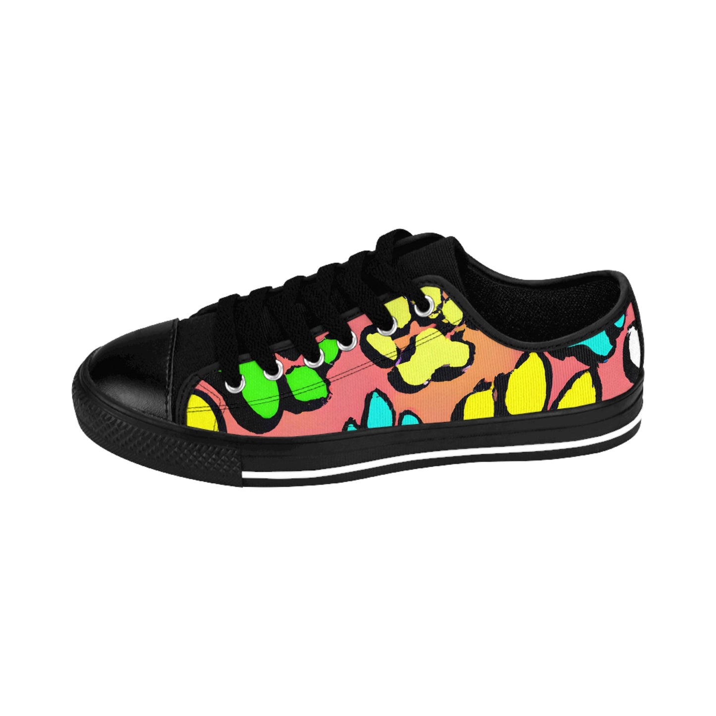 Giselle Sauvier - Paw Print - Low-Top