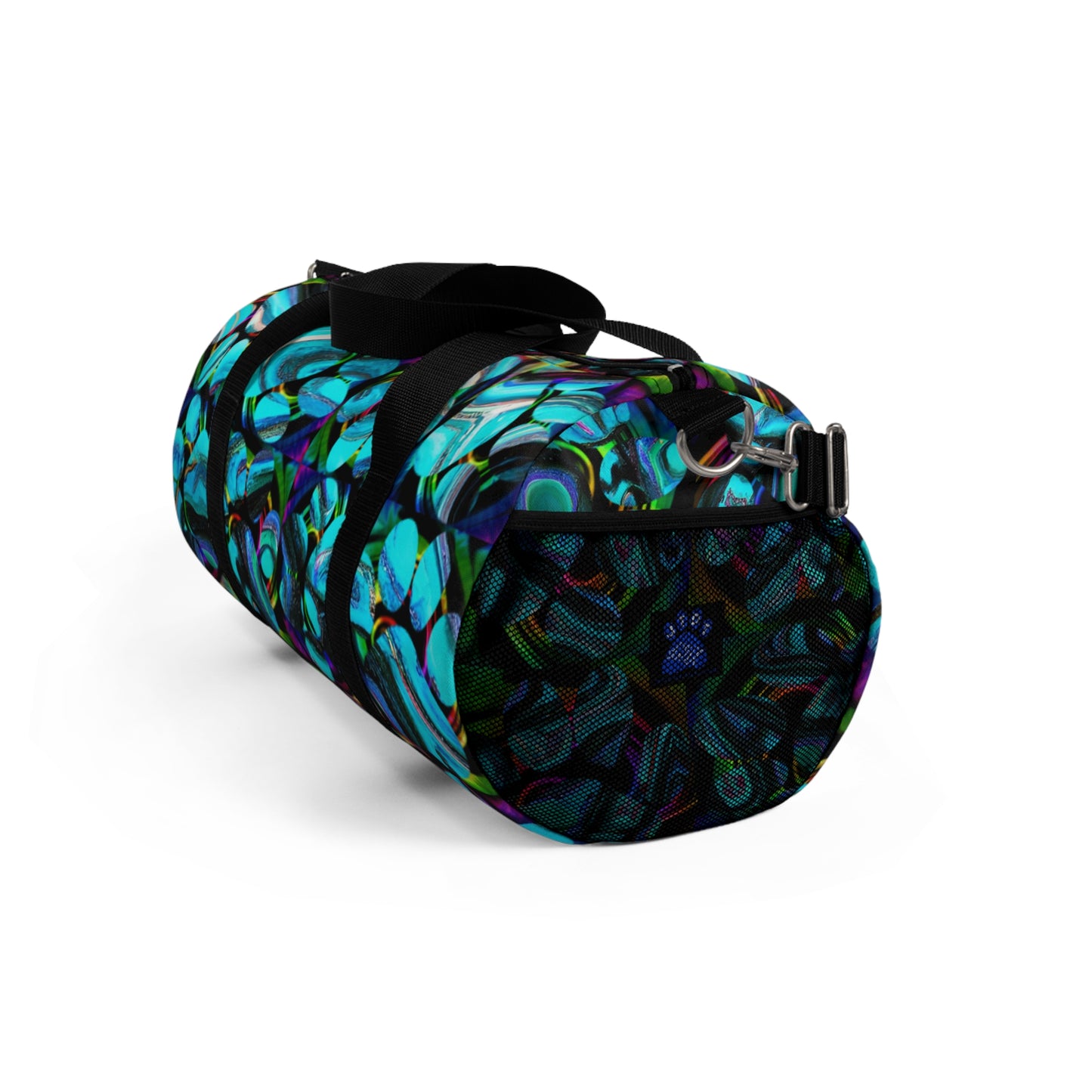 Jacques Flourescence - Paw Print - Duffel Bag