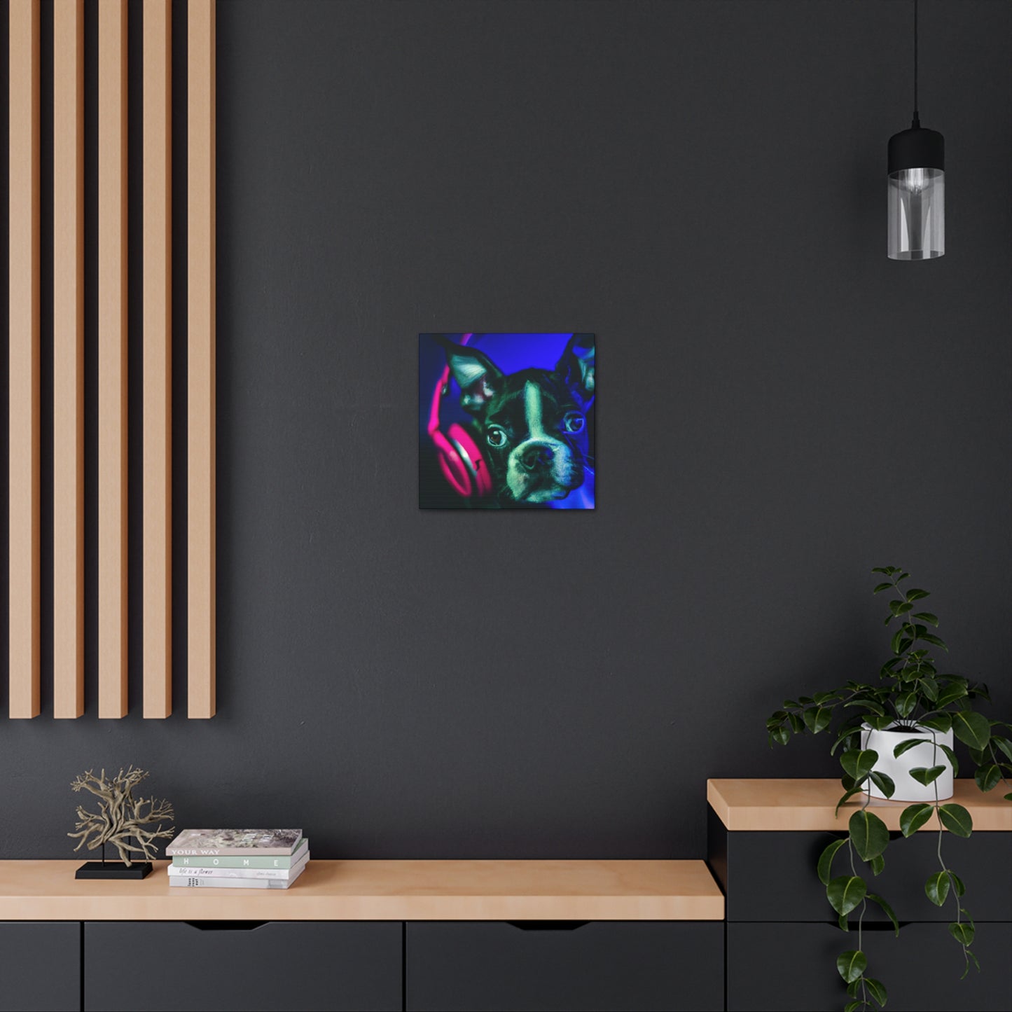 Countess Lorelai Augusta of Boston - Boston Terrier - Canvas