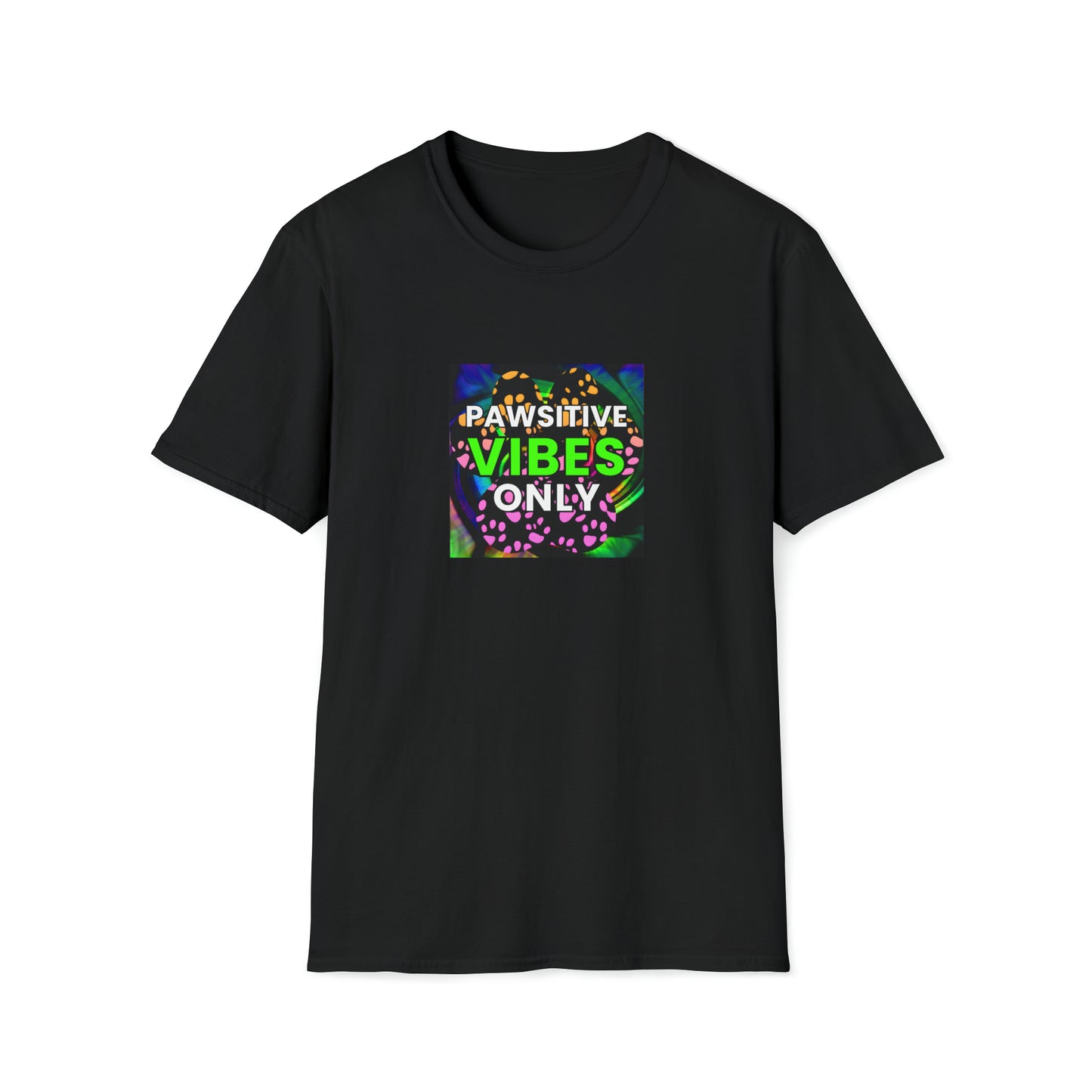 Happiness Hawk - "Pawsitive Vibes Only" Unisex Tee