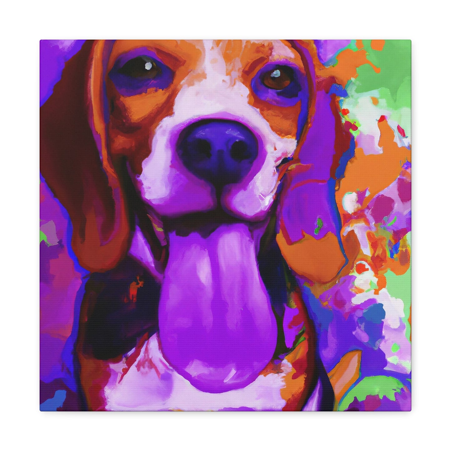 Duchess Adaliz de Monteleone - Beagle Puppy - Canvas