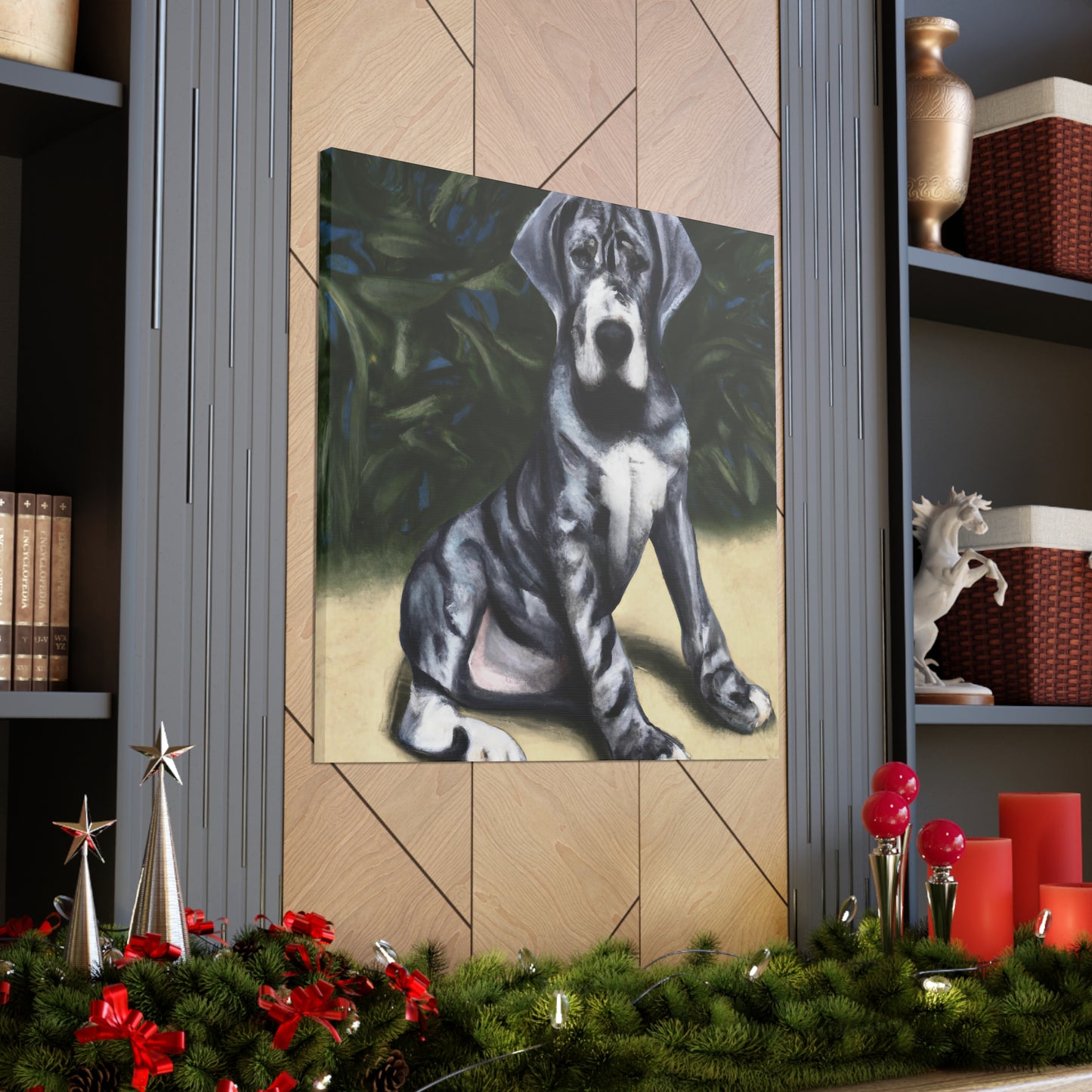 Dame Agneta de Valois - Great Dane - Canvas