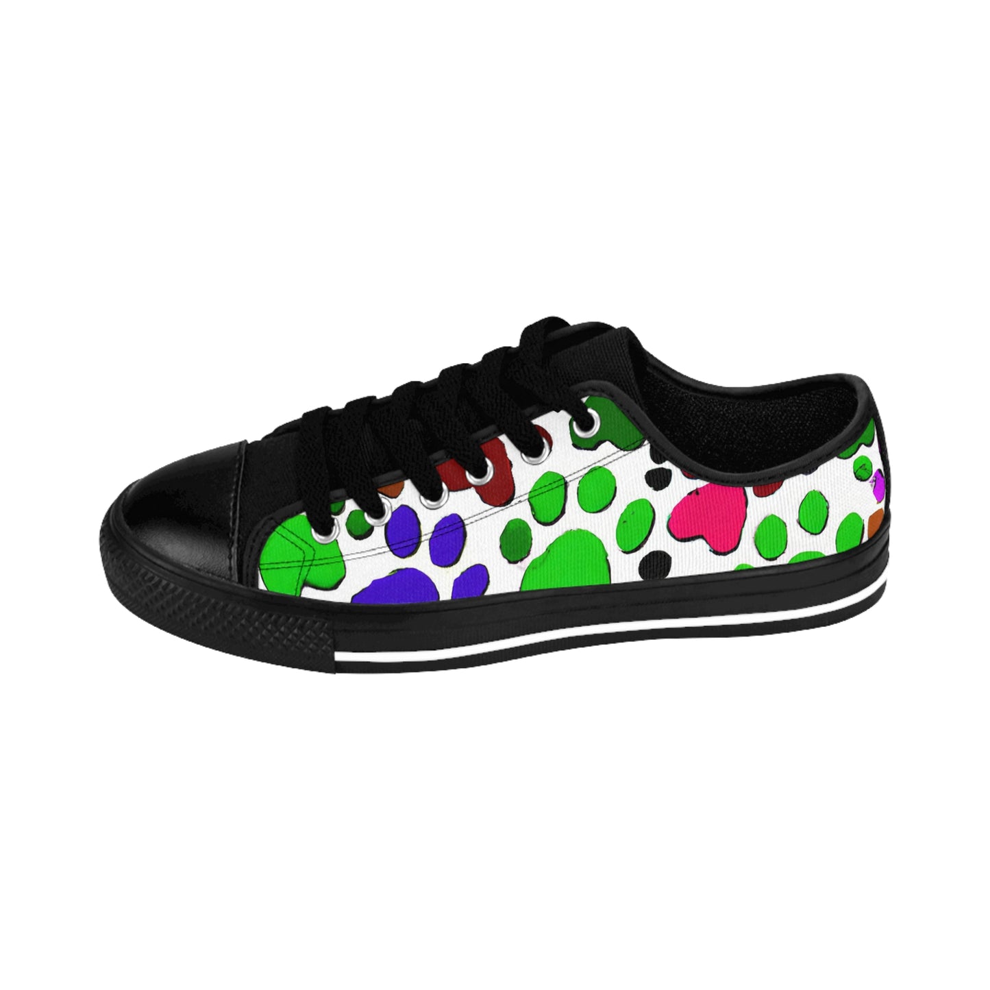 Chanteur Chaussures - Paw Print - Low-Top