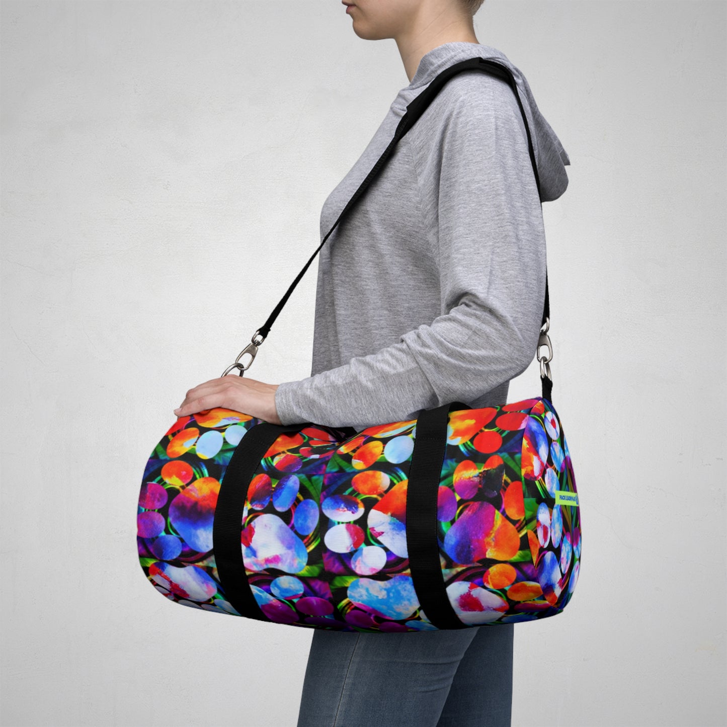 Victorine Vivelle - Paw Print - Duffel Bag