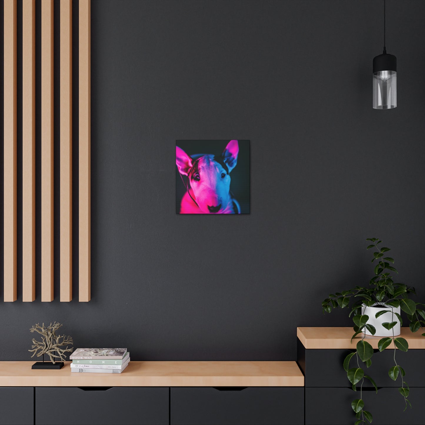 Clarissa Fortescue - Bull Terrier - Canvas