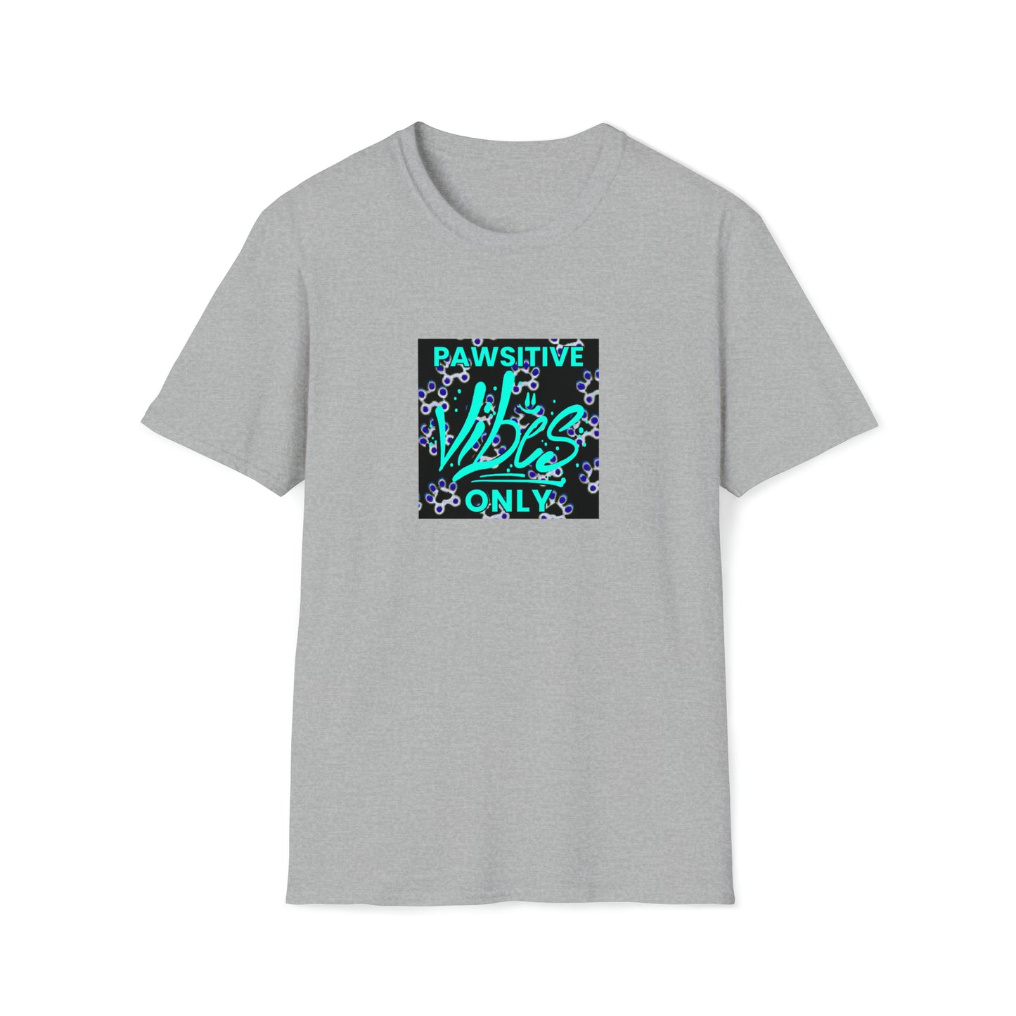 Lucy "Smilequest" Murphy - "Pawsitive Vibes Only" Unisex Tee