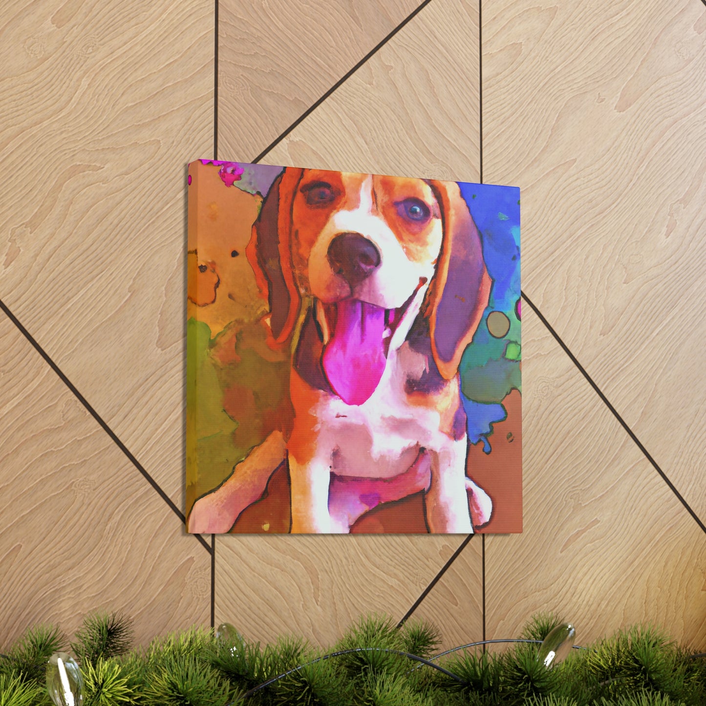 Josephine de la Rocque - Beagle Puppy - Canvas