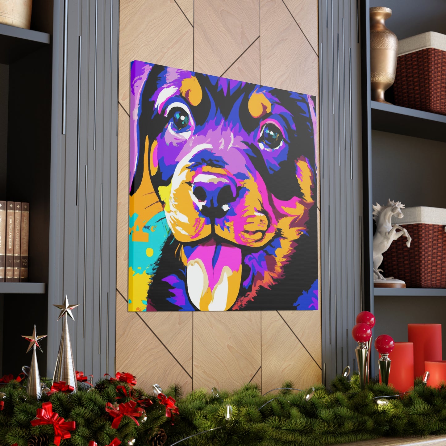 Friedrich von Freyenbeck - Rottweiler - Canvas