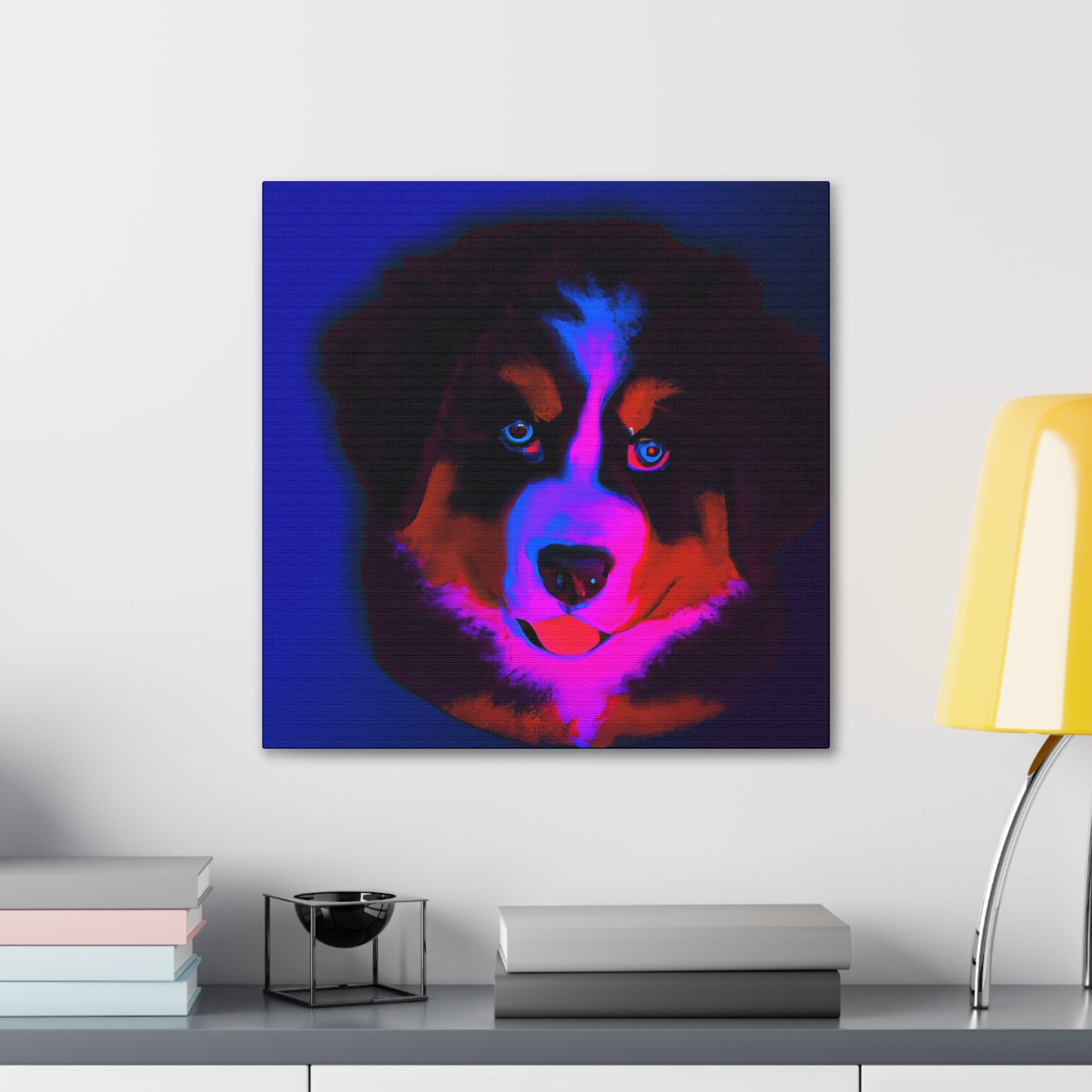 Countess Amelie von Baselheim - Bernese Mountain Dog - Canvas