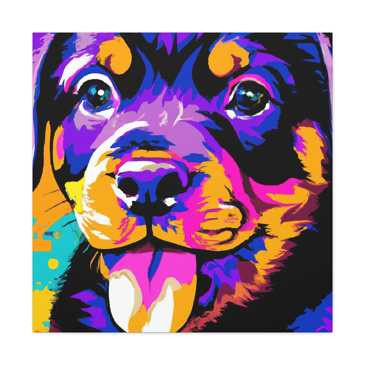 Friedrich von Freyenbeck - Rottweiler - Canvas