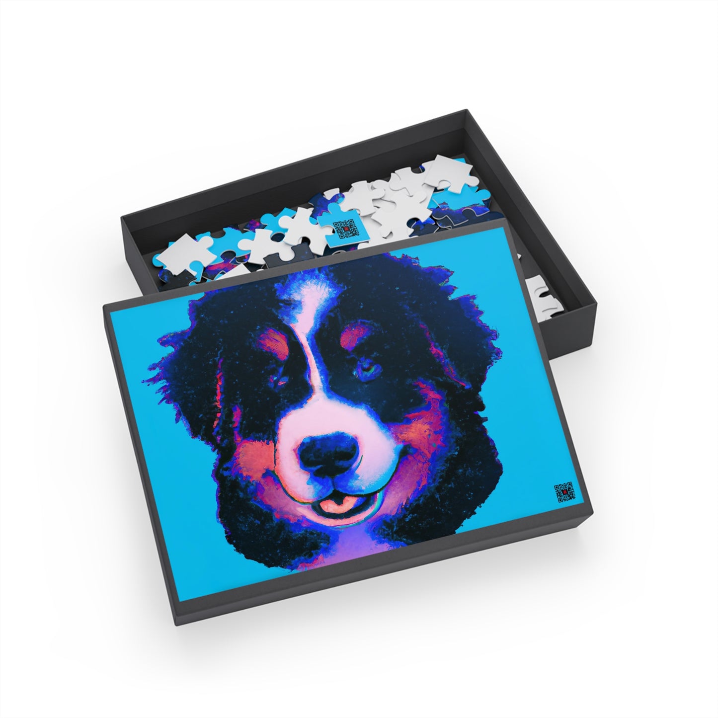 King/Queen Wilafred von Truesdell of Zurich - Bernese Mountain Dog - Puzzle