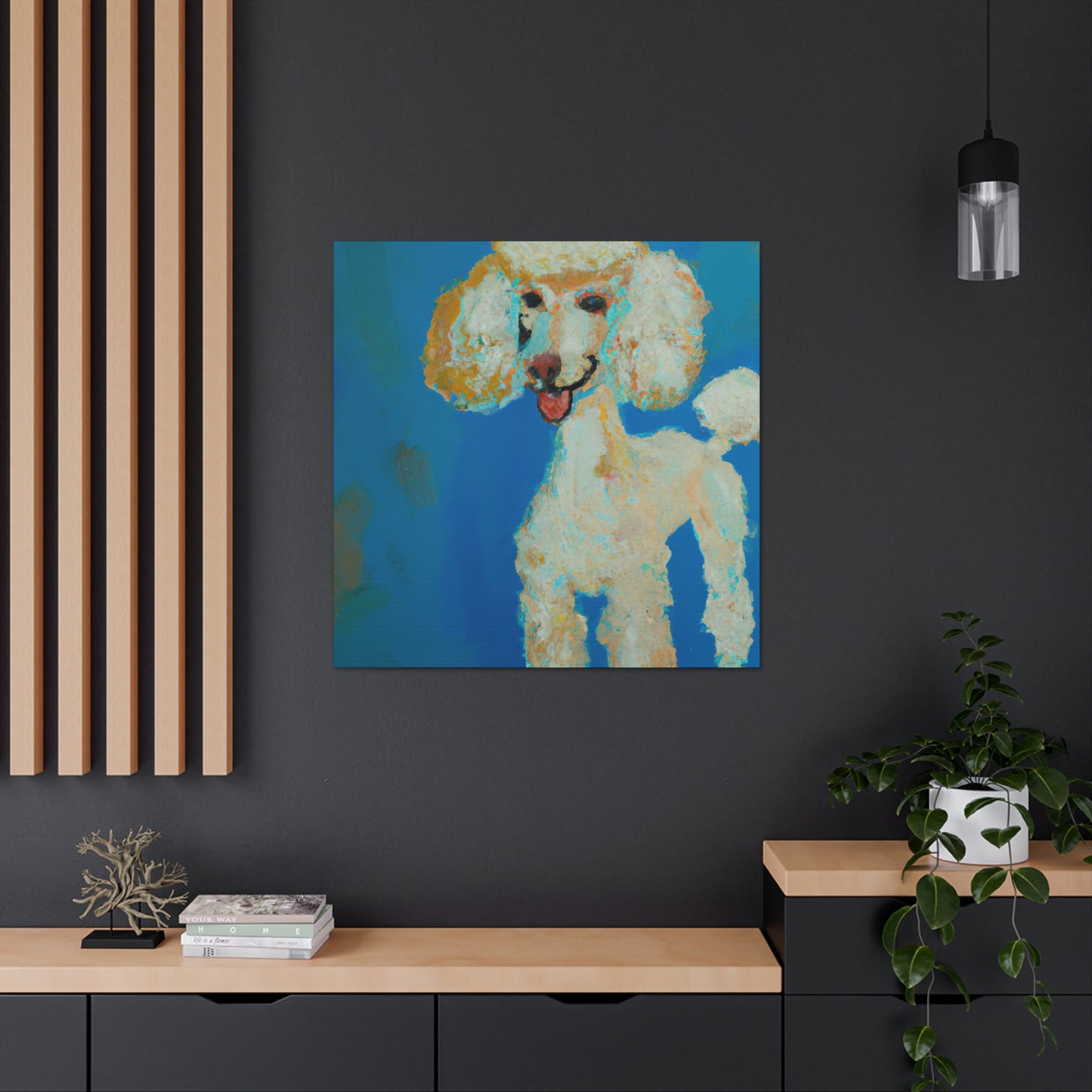 Kingston Talvast - Poodle - Canvas