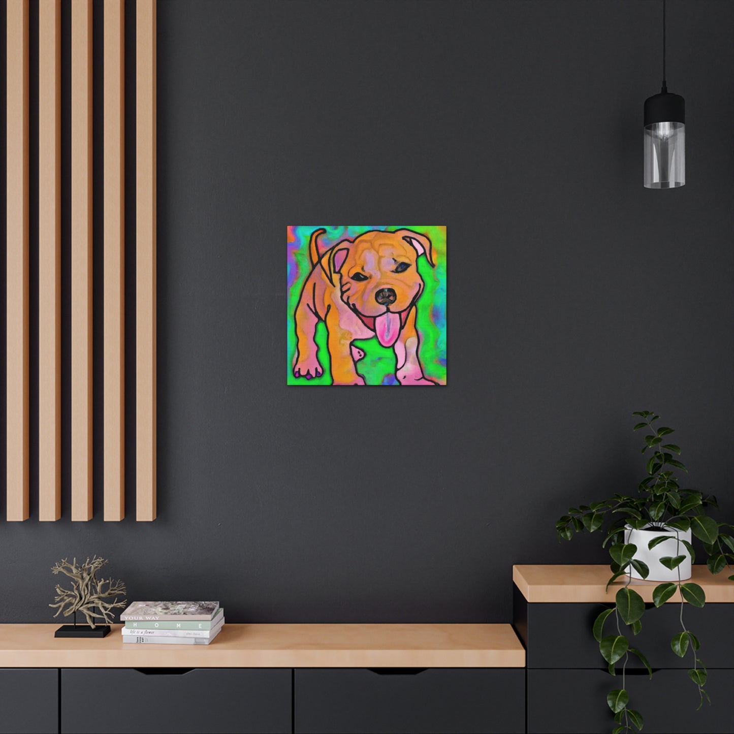 Aristonte Royaltye - Pitbull Puppy - Canvas