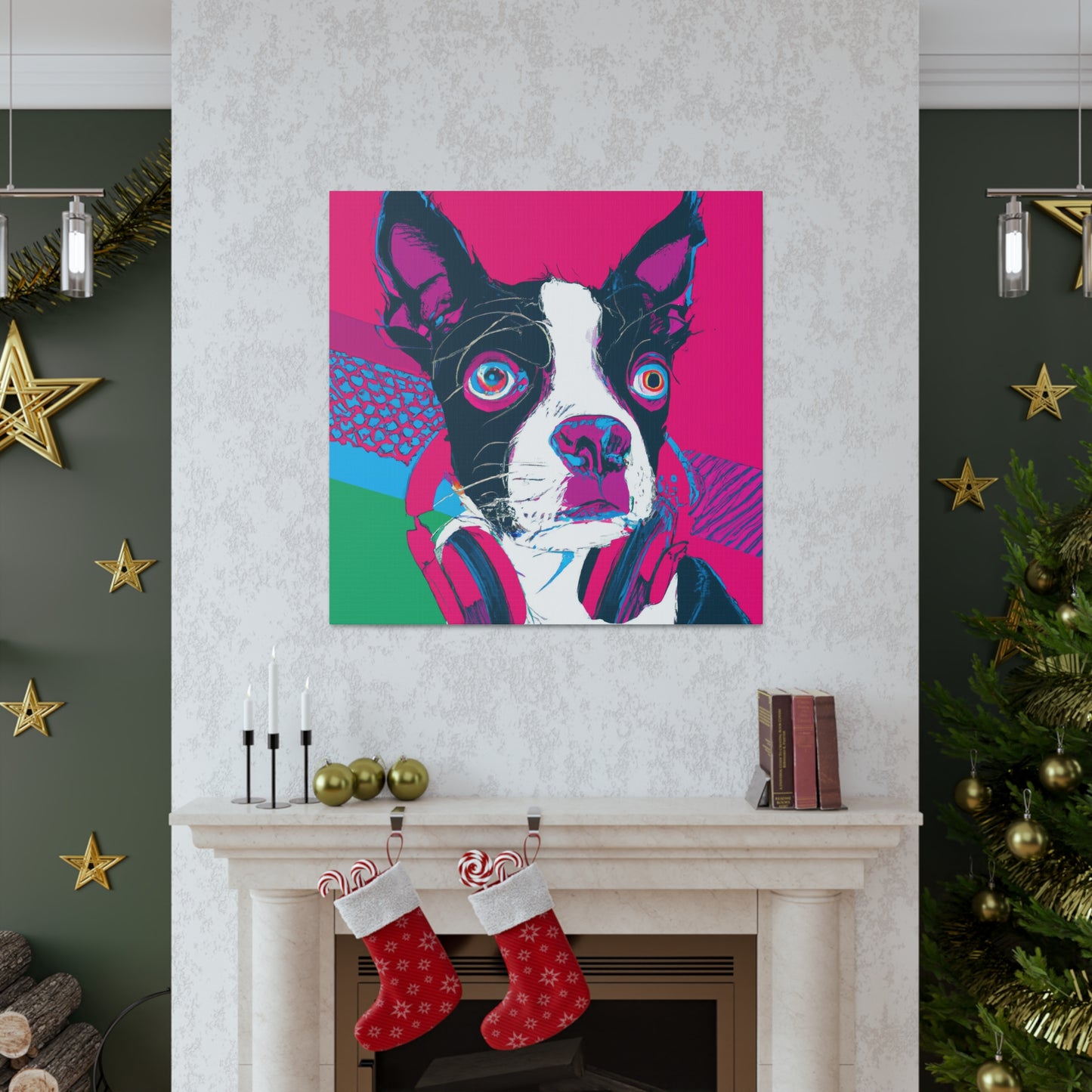 Victorius St.Johnstone - Boston Terrier - Canvas