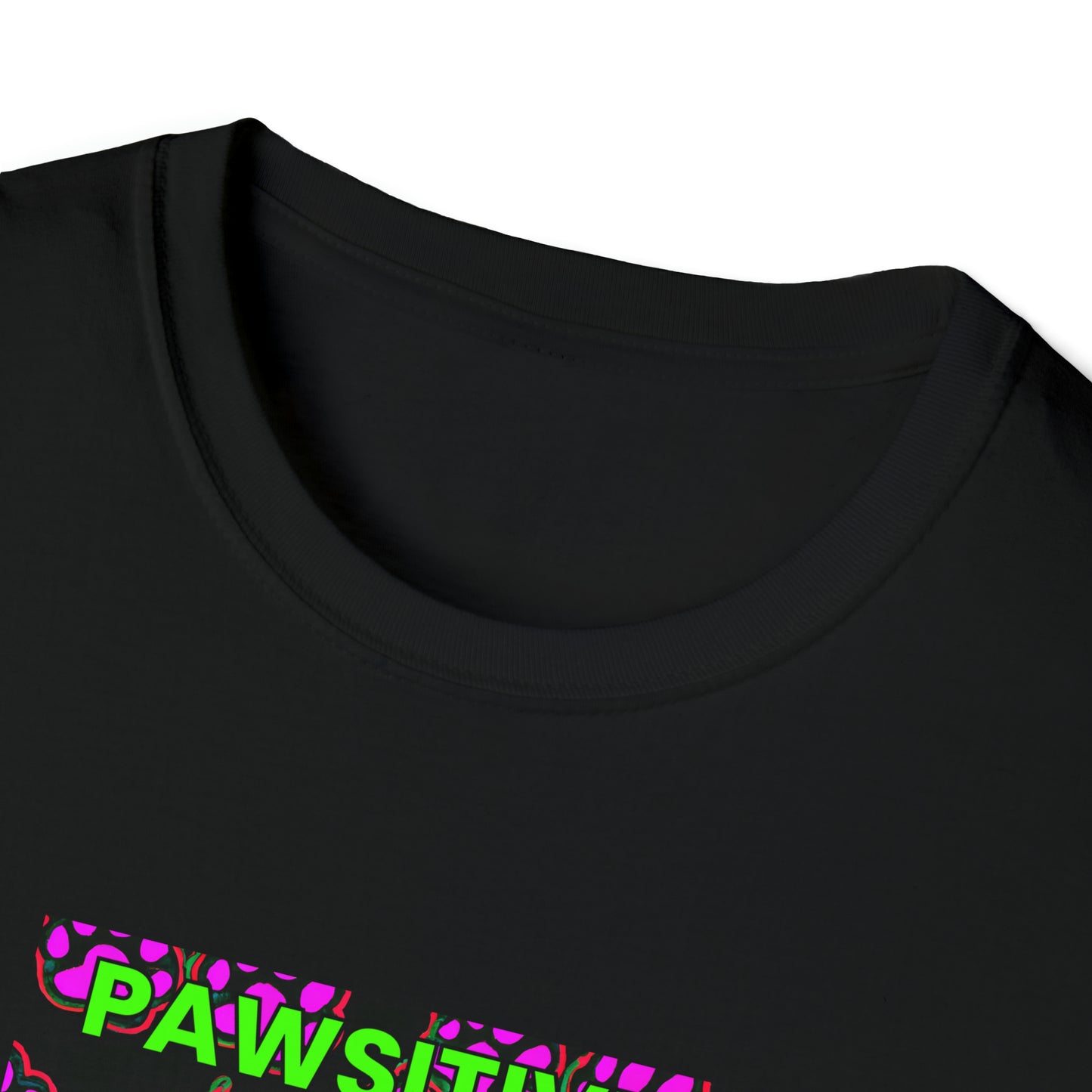 Positively Pam or Phil the Mindful - "Pawsitive Vibes Only" Unisex Tee