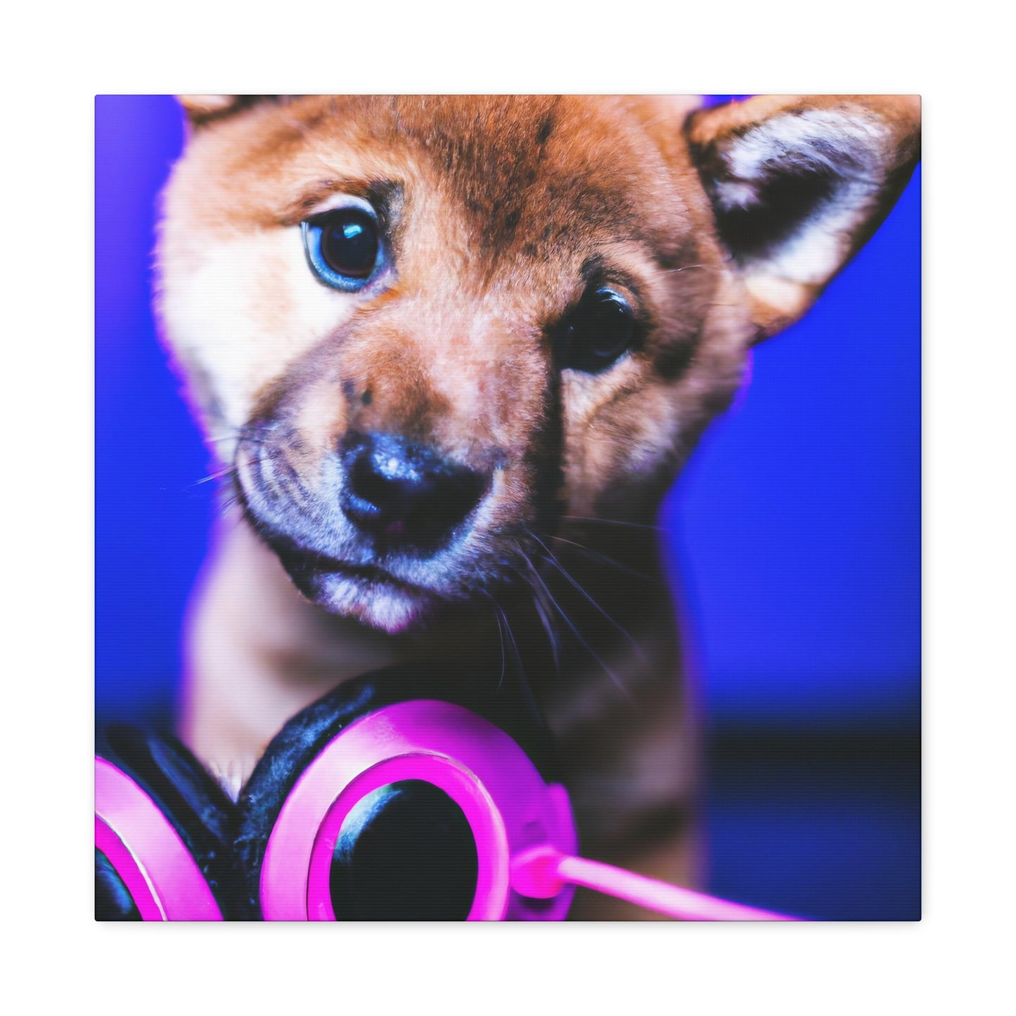 Wu Fei-Ling - Shiba Inu - Canvas