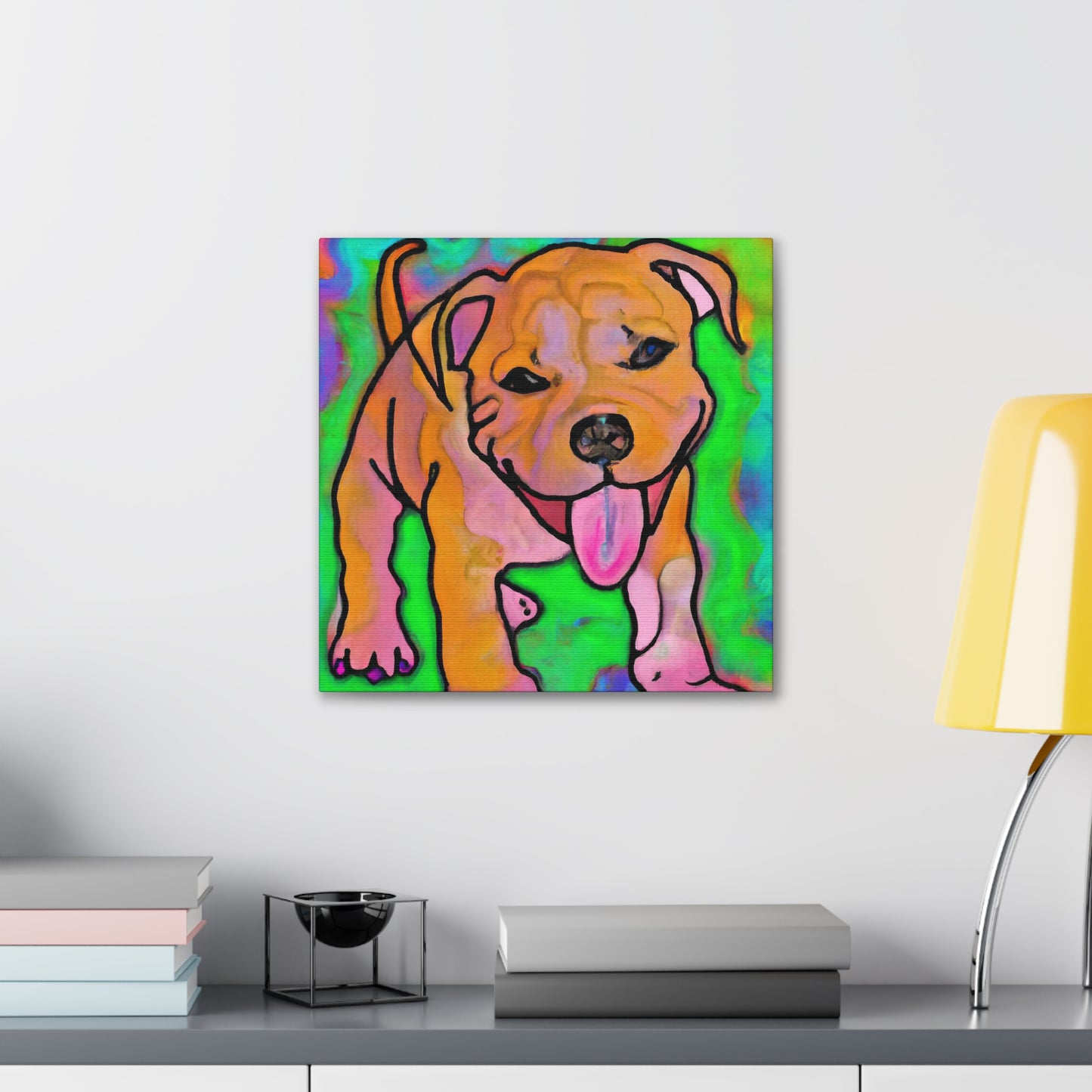 Aristonte Royaltye - Pitbull Puppy - Canvas