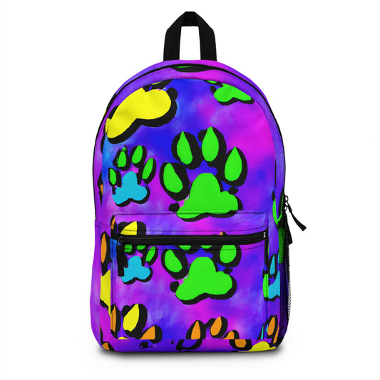 Luca Paulette - Paw Print - Backpack