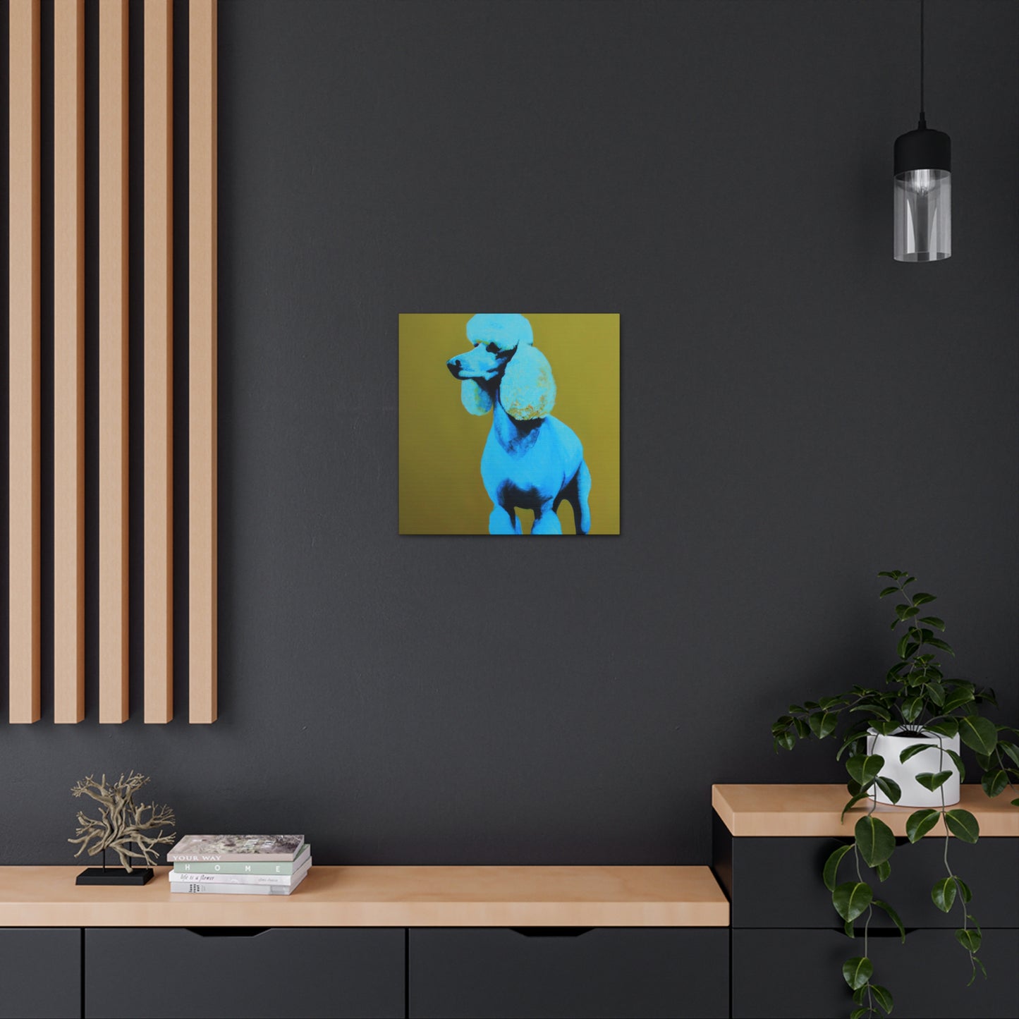 Rikart the Magnificent - Poodle - Canvas