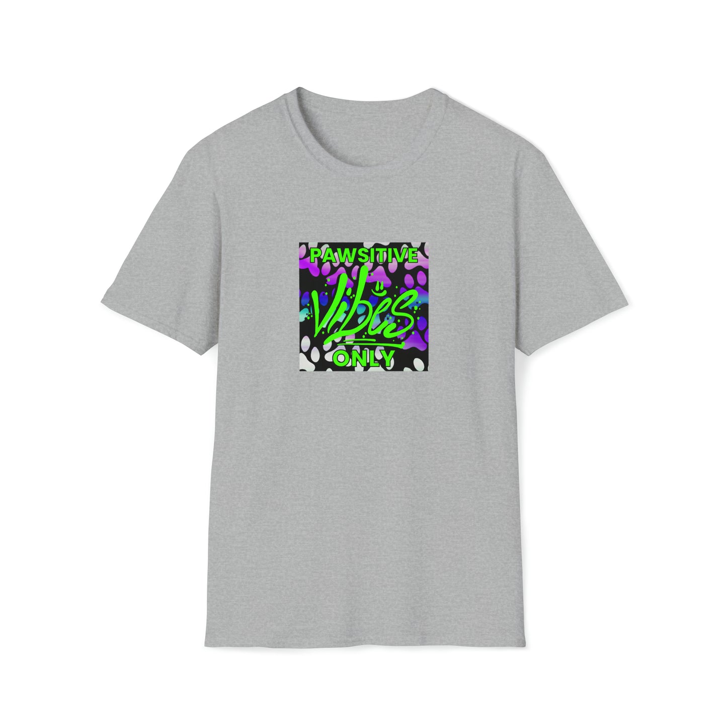 Positive Patty Powerhouse - "Pawsitive Vibes Only" Unisex Tee