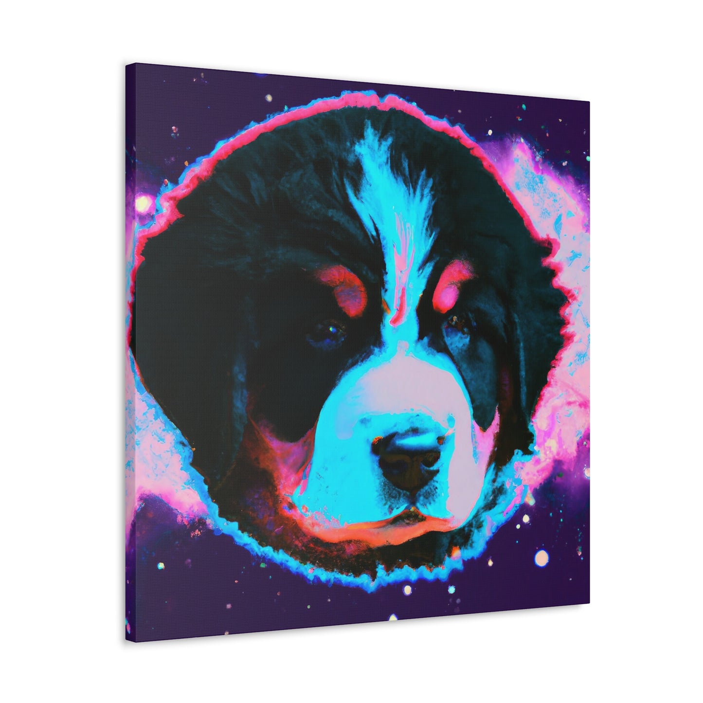 Crowned Princess Sofia of Zurich. - Bernese Mountain Dog - Canvas