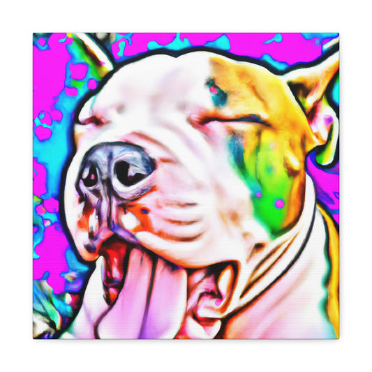 Domina Magnadora - Pitbull Puppy - Canvas