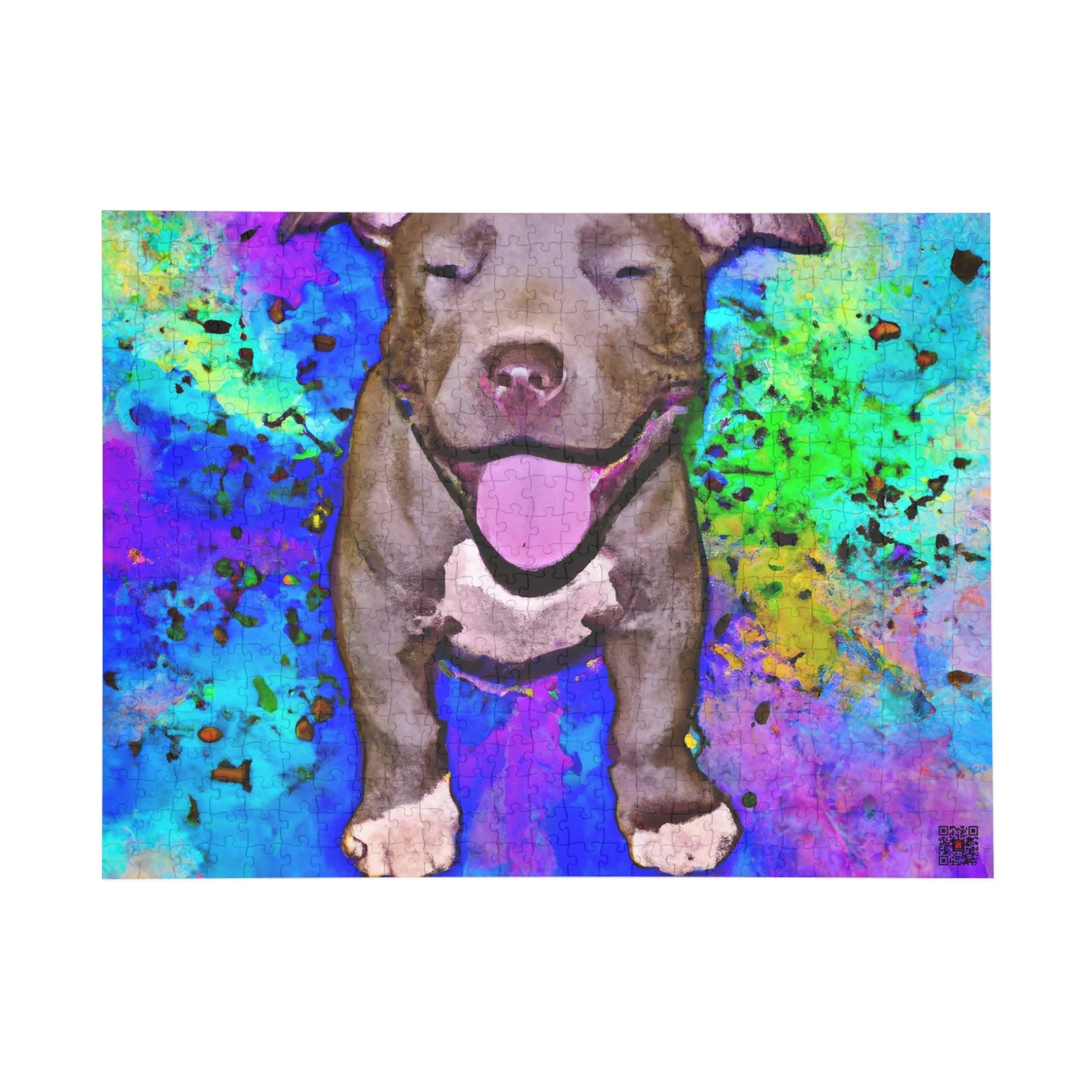 Emperor Kenshi the II - Pitbull Puppy - Puzzle