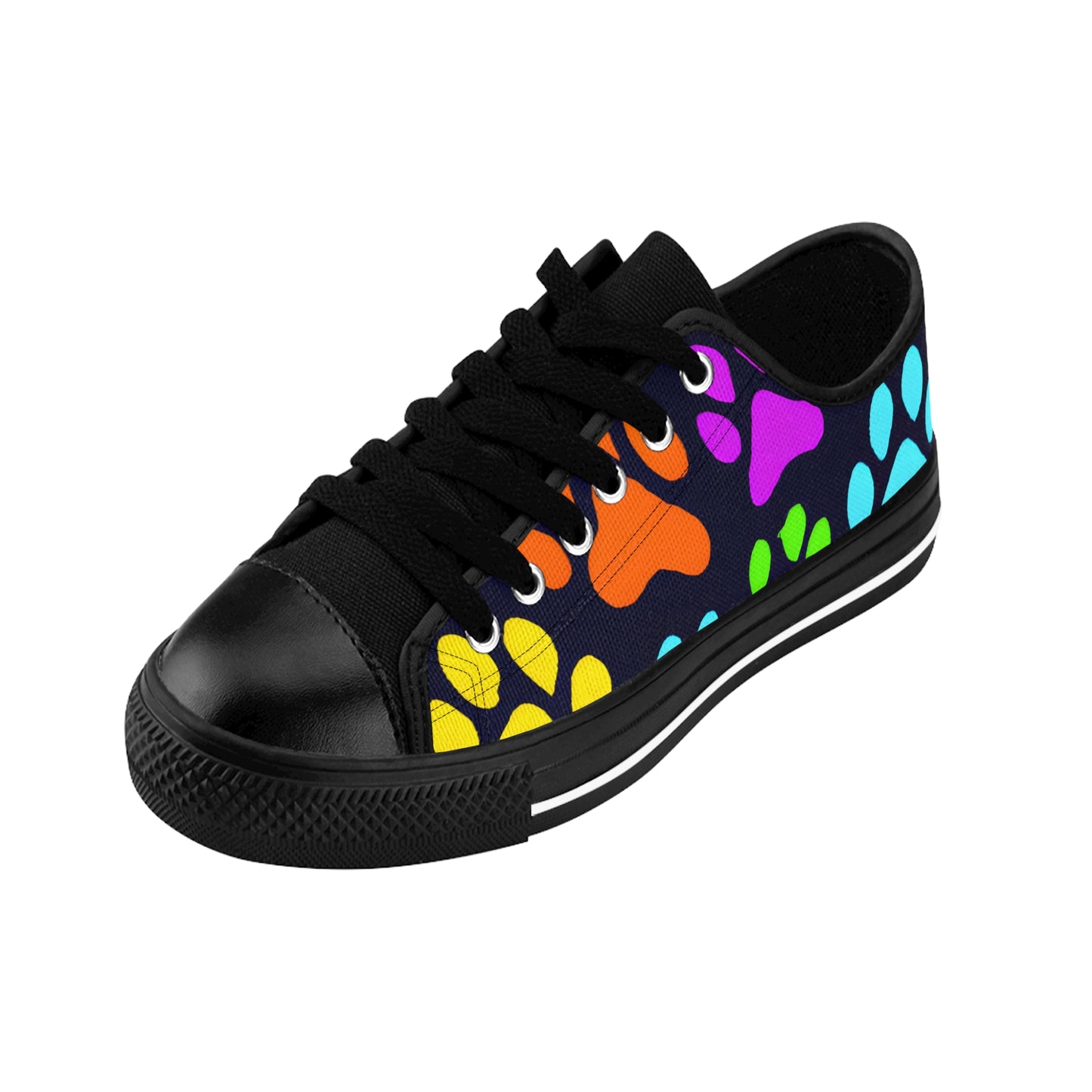 Mintzette Lafontaine - Paw Print - Low-Top